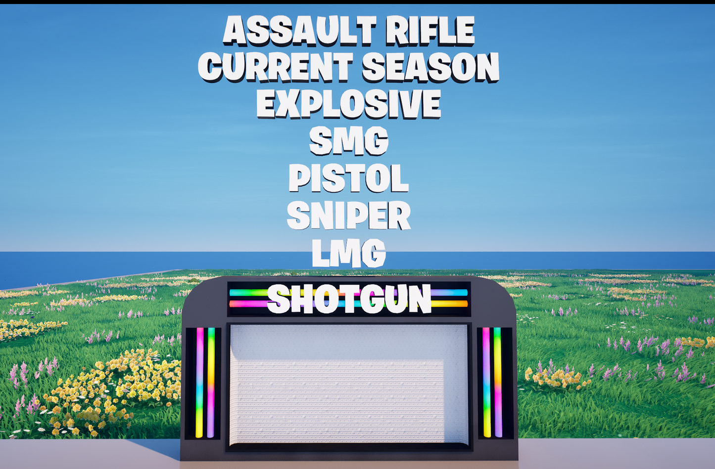 Gun Wall *Custom Animated Gun Wall*